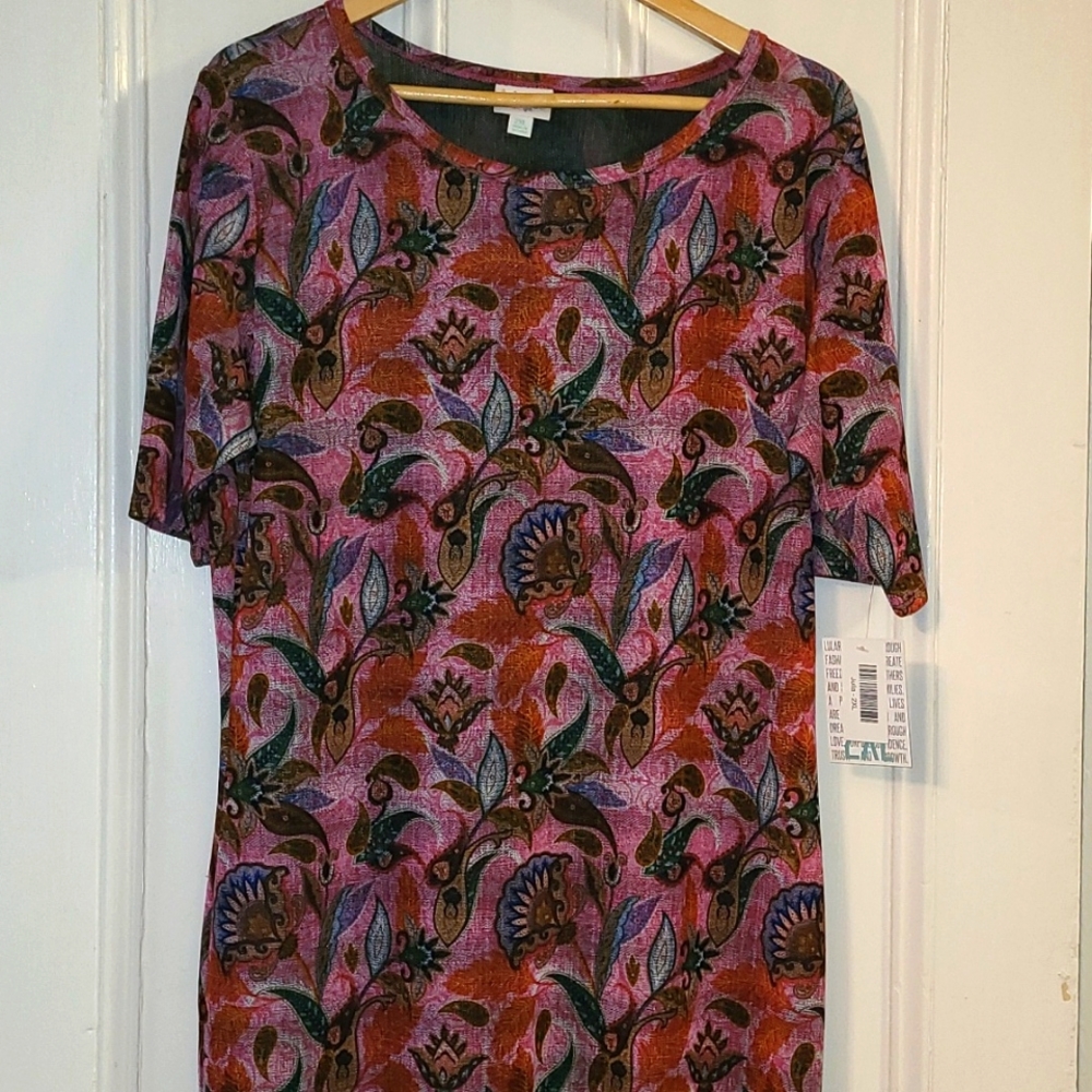 NWT - LuLaRoe Julia Dress - Size 2XL